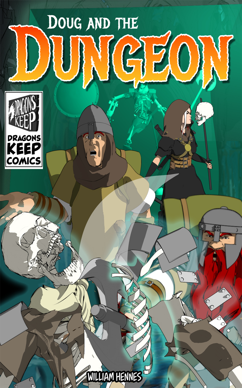 Doug and the Dungeon cover illustration