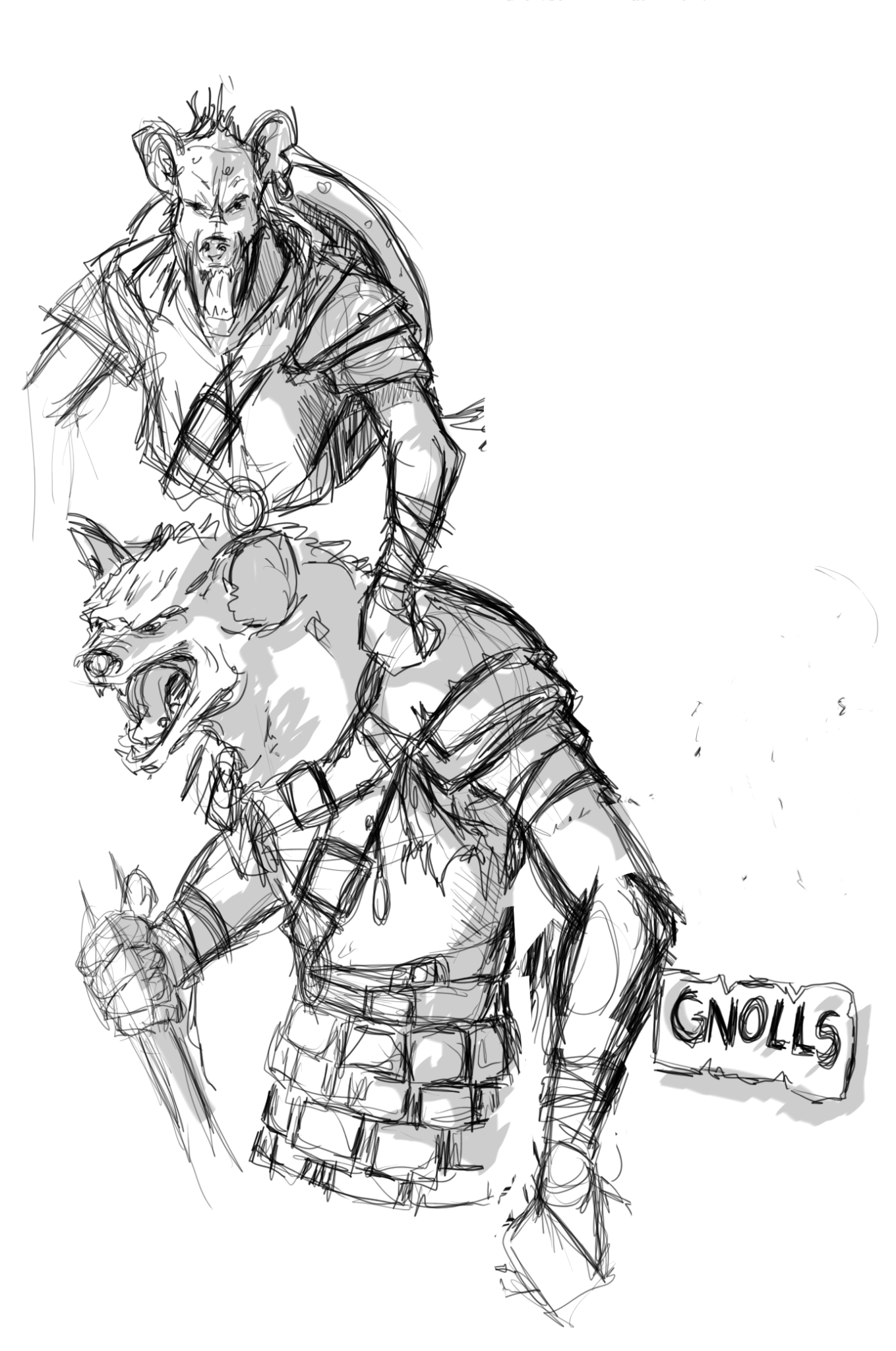 Gnolls Concept